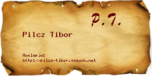 Pilcz Tibor névjegykártya