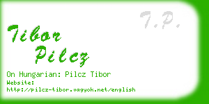 tibor pilcz business card